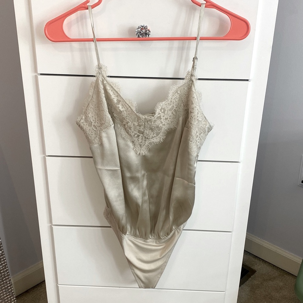 Silky/Lacey Bodysuit